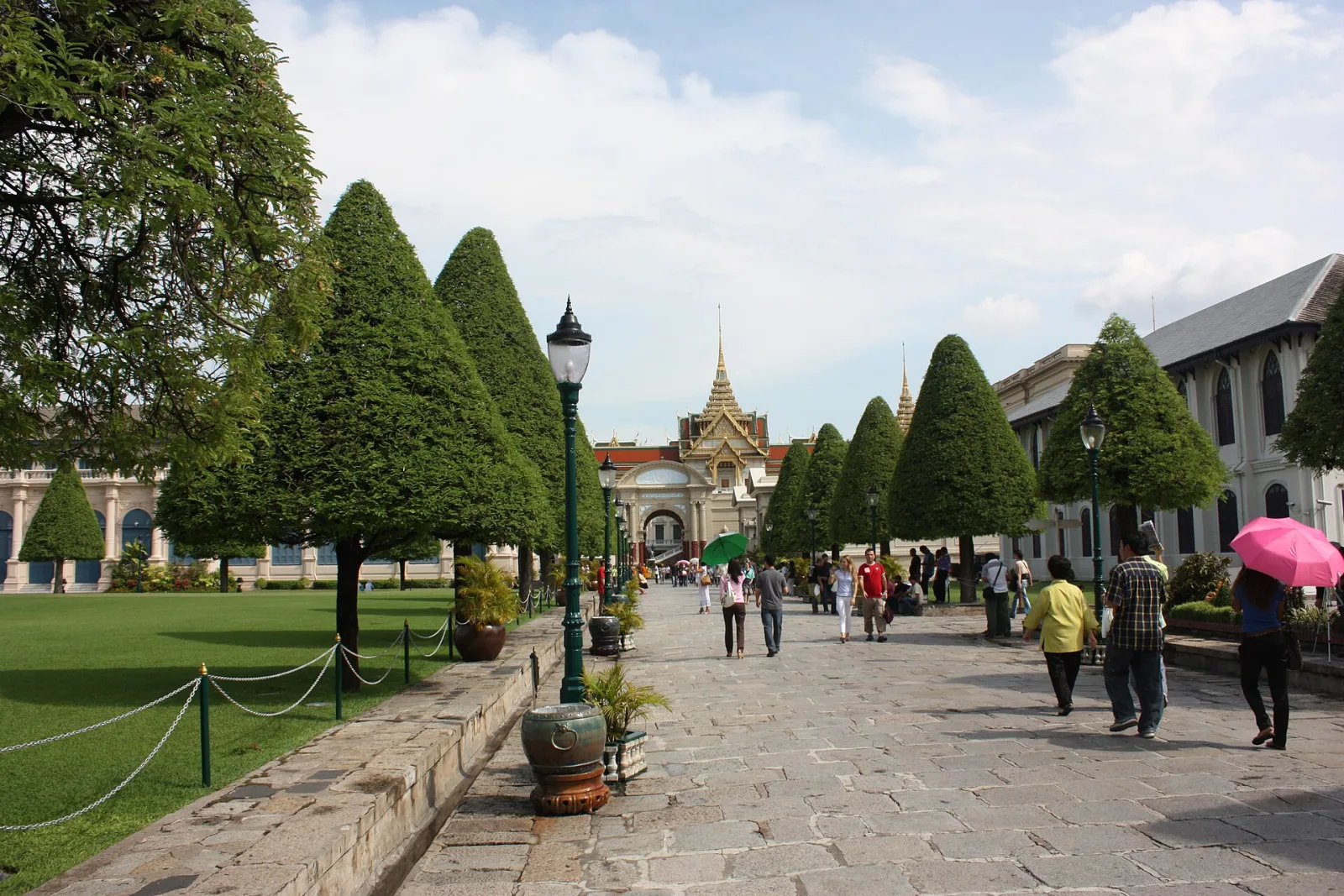 O Grande Palácio de Bangkok, na Tailândia