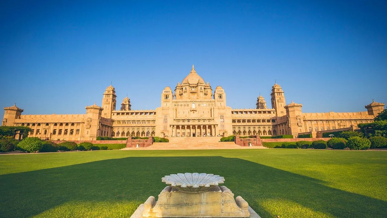 Palácio Umaid Bhawan, em Jodhpur