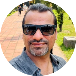 Retrato de Mohan Verma